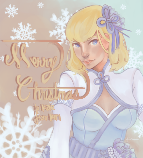 MERRY CHRISTMAS, KAE~!Or rather, Happy New Year!Apologies for how late it is ;w; …but I hope 