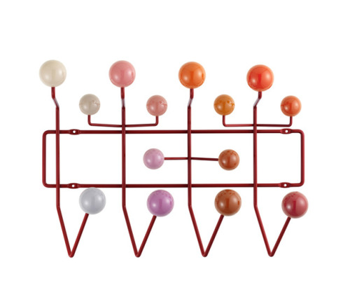 Ray and Charles Eames, Hang-it-All rack for kids, 1953. Welded steel frame, wooden balls. USA. vitra