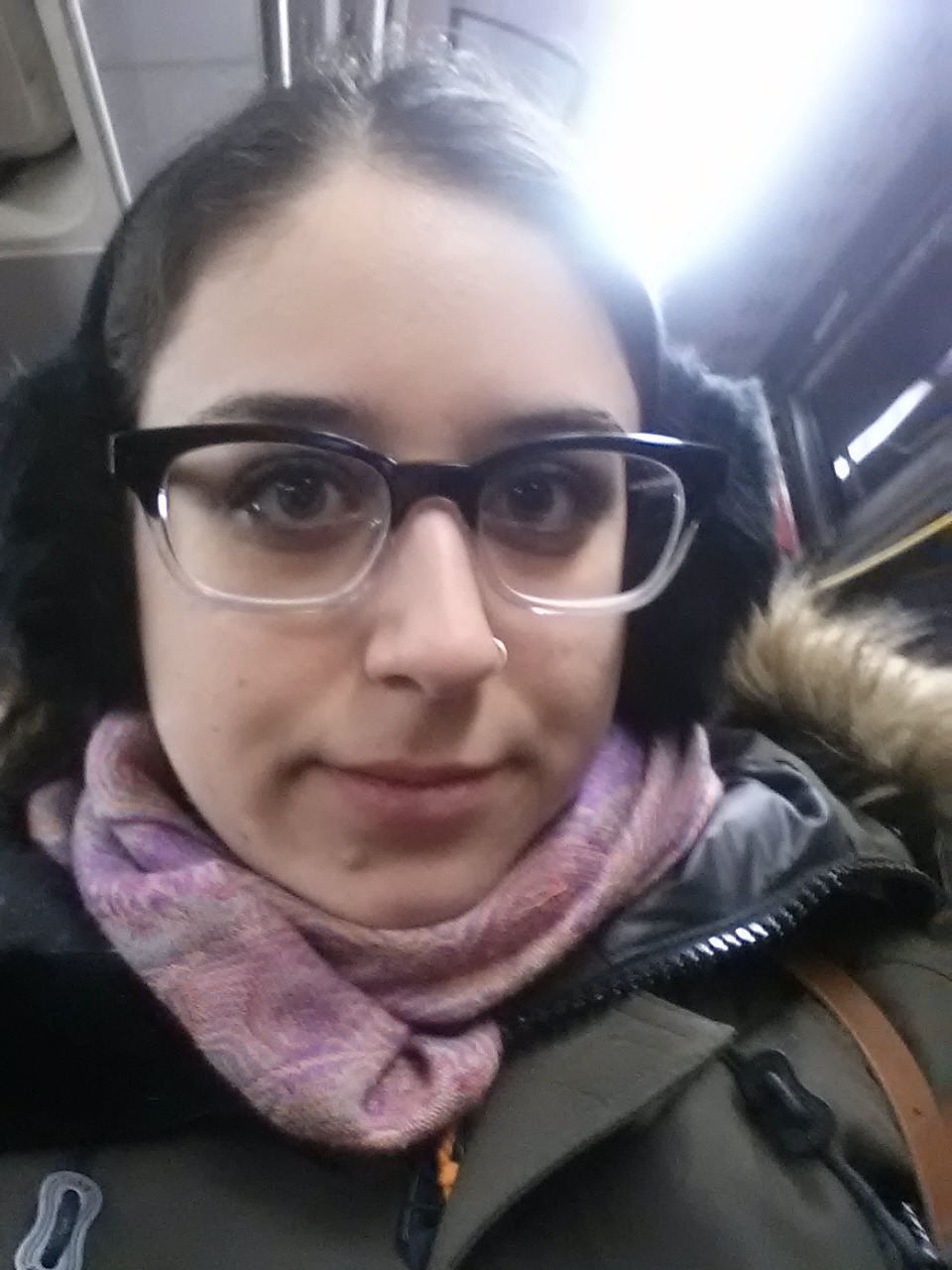 turbo-kitty:  New glasses. Not sure how I feel about them yet but I spent way too