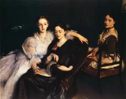 void-dance:  Painting by John Singer Sargent: The Misses Vickers (1884) 