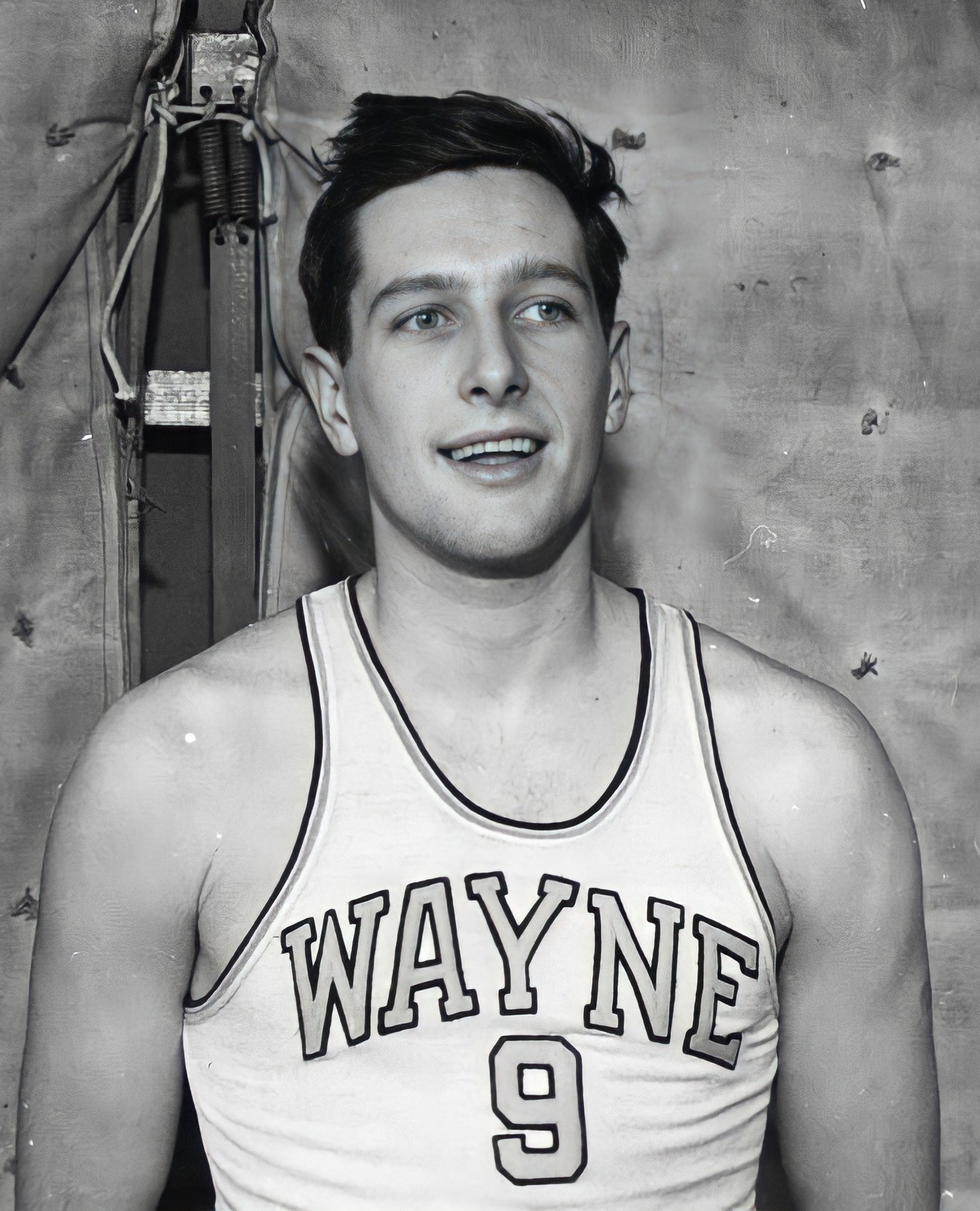 Jim Lange - Frosh Forward - Wayne State University (1944-1945) : r ...