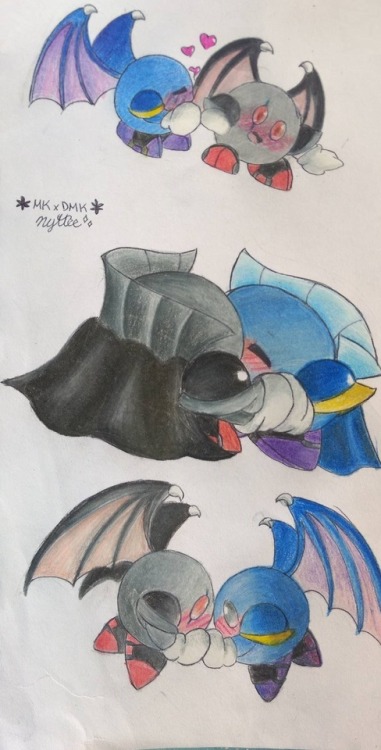 Dark Meta Knight x Meta Knight :v