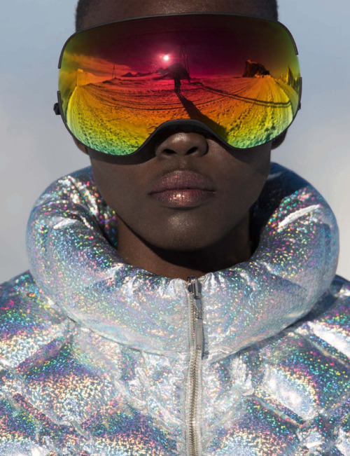 midnight-charm:“Snow Patrol” Grace Bol photographed byHans Feurer for Vogue Germany December 2017Sty