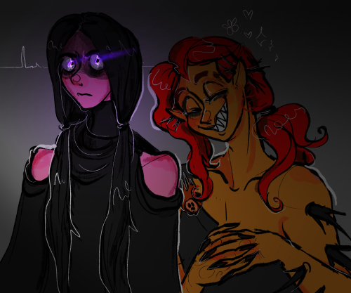 chthonicgodling:now that older!Raz has a set design; behold please, the most intimidating siblings i