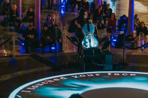 Radical cellist Maya Beiser debuts her immersive performance of Aura Blackstar: Bowie Cello Symphoni