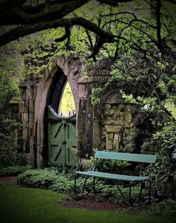 bluepueblo:   Garden Gate, Regents Park,