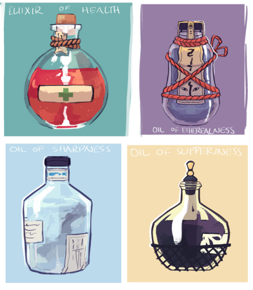 filibusterfrog:bottles of things (very calming)