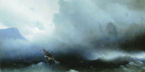 post-impressionisms:I love art - no.41Ivan Aivazovsky, Ukrainian  (1835—1899).