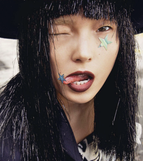 furples:  Xiao Wen Ju for i-D Pre Fall 2013 “It’s not showing off it’s showing out!" 