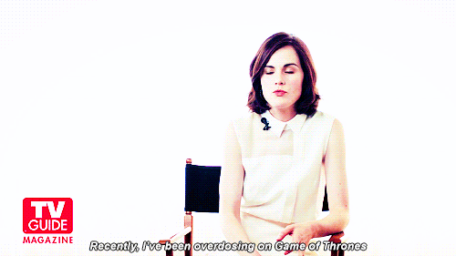 Michelle Dockery for TVGuideMagazine [x]