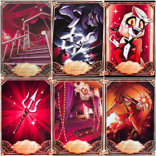 All The Hazbin Hotel 1st Edition 53 Cards In Order!