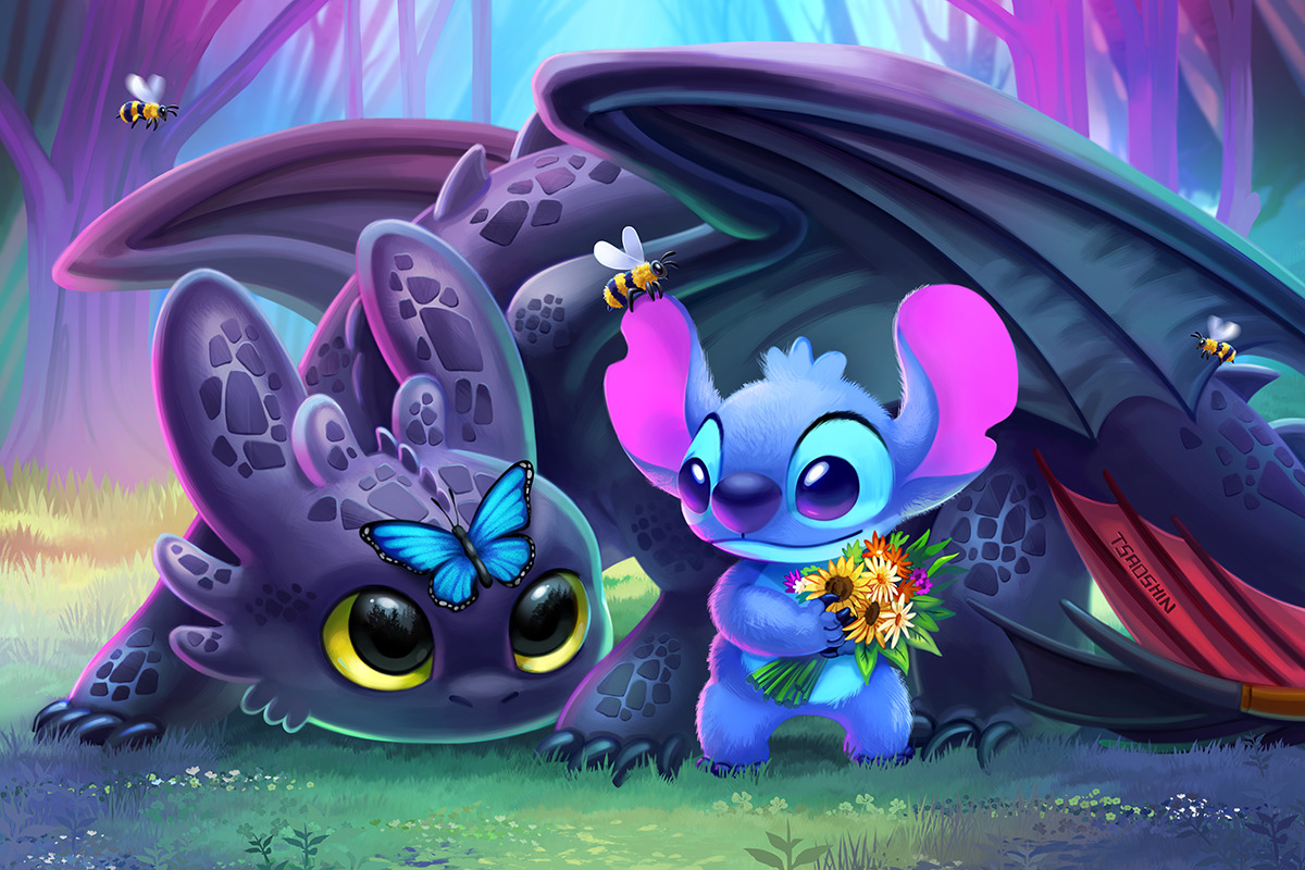 Wallpaper Pokemon, Toothless, Pikachu, Crossover, Lilo Stitch, How To ...