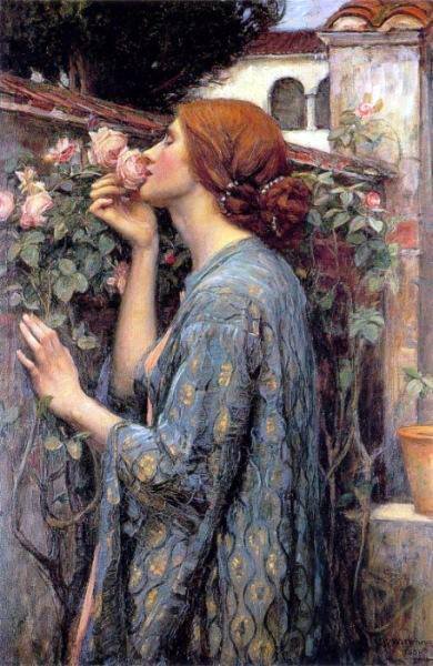 artbeautypaintings:  The soul of the rose - John William Waterhouse