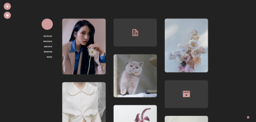 ricecodes: [ Theme #05: Rose Wood ] Preview 1 + Preview 2 + Code  An archive-inspired theme! Feature