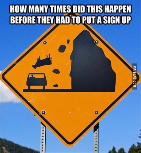 9gag:  Enough to put that sign up there 