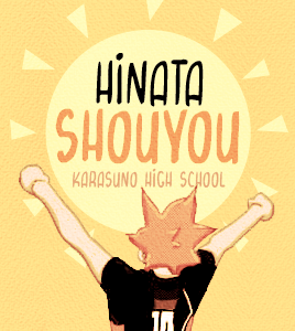 mob-psycho:Happy birthday to our sunshine boy, Hinata! 06.21