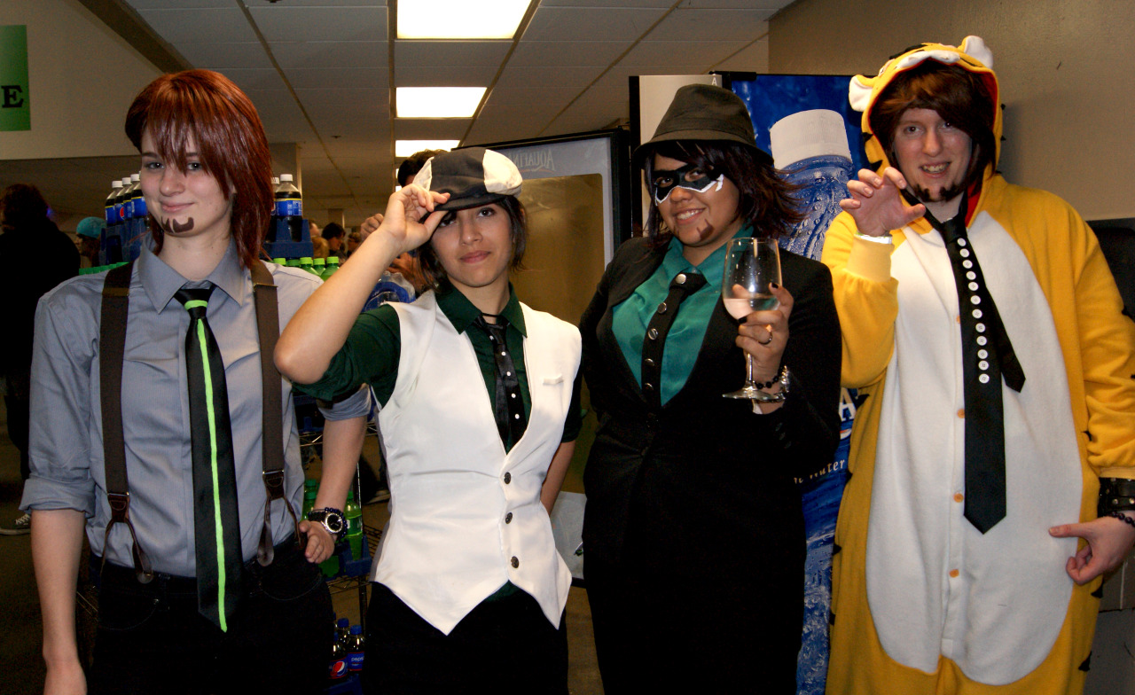 barnabunbun:  Some Tiger and Bunny Shenanigans from Friday of AnimeNext. More to