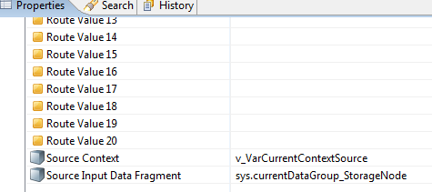 Cleo Clarify Ruleset ExecuteContentRoute Rule system variables