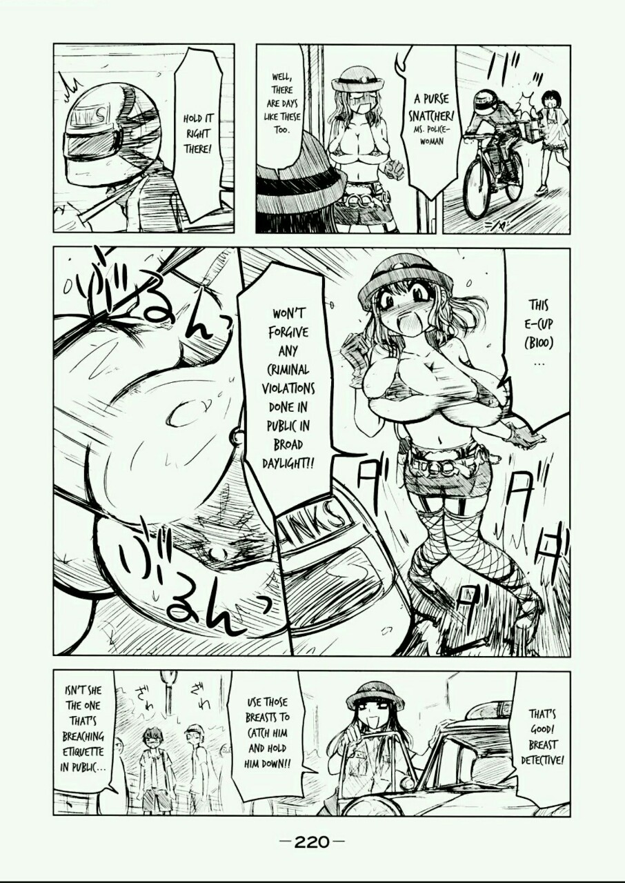 orenji-otaku:  Shake them! Breast detective! Bonus Manga 