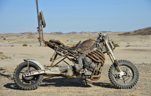 scowlofjustice: wittyusernamed: lady-feral: itrhymeswithcannibal: the custom bikes of Mad Max: Fury 