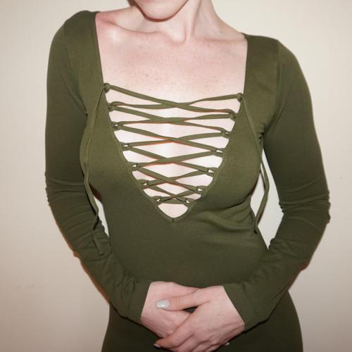 Olive Corset Maxi #babesandfelines