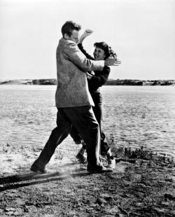 Charlton Heston &amp; Jennifer Jones - Ruby Gentry, 1952.