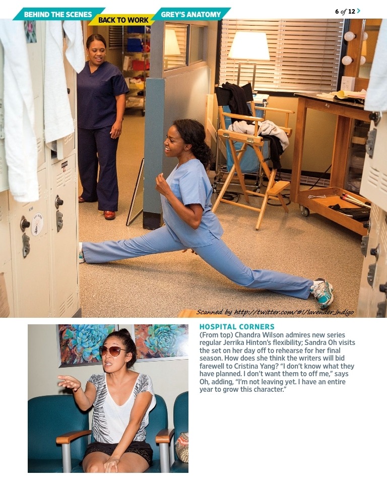 lavenderandindigo:  Grey’s Anatomy - Season 10 Fall Preview - EW (Entertainment