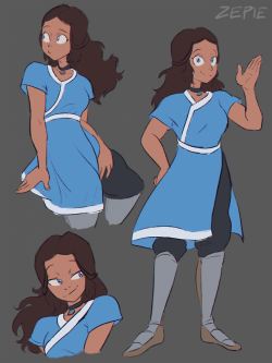 Cute Katara commission!