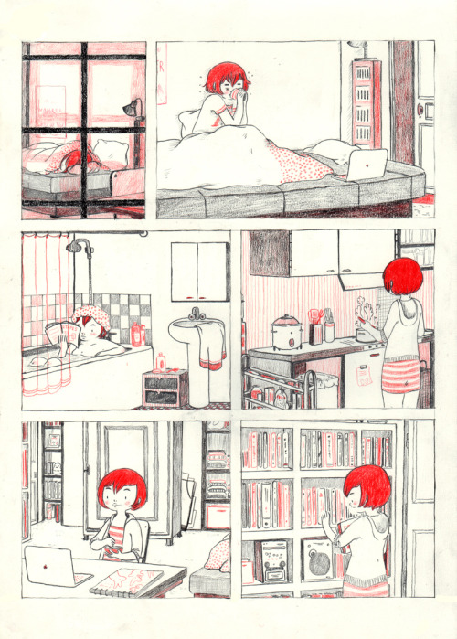 heyluchie:My comic; “Introversion” is finished! Please go to the main page of my blog to read it i