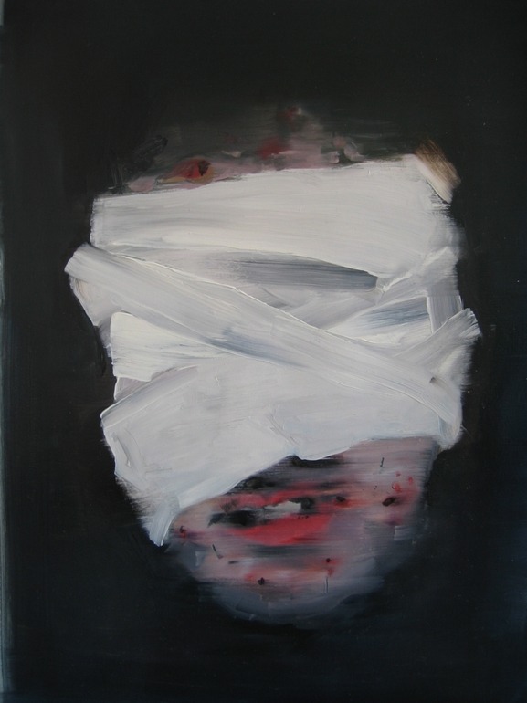 red-lipstick:  Patrick Jennings (Ireland) - The Dark , 2012     Paintings: Oil