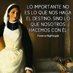 juliogran:  Reflexión de las sublimes palabras de la madre de la enfermería. Florence Nightingale #TipsMedicina #Enfermería
