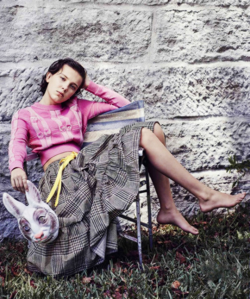 jamesbuchanans:Millie Bobby Brown for Vogue Australia.