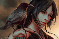 sixfootdeep:Itachi and a crow, because crows.Probably the last Itachi pic I’ll ever do so I’m gonna dedicate this to Miri who is one of the kindest, most chill people I have ever met and who will never see this but she is the reason I ended up falling