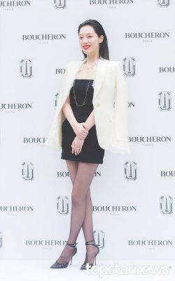 Sulli at Boucheron Seoul Event