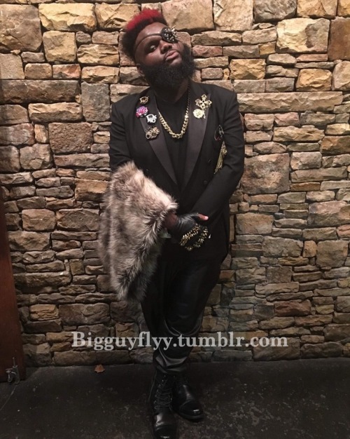 theworldaccordingtoroman:  bigguyflyy:  Meet Roman Monroe 27 NYC Instagram: TheeBeardedBeauty__  Facebook:Roman Alexander Monroe.  Snapchat: sirroman_monroe  In these outfits  1st outfit Tux Jacket: Exclusively You Tux Shop.  Eyepatch: BrokenCelebrity