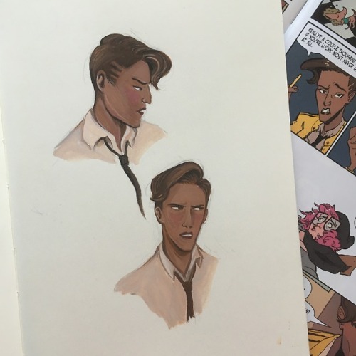 crowdreapr: thequeenofbithynia:sketches of my fav character Vita from the awesome new comic Crowded 