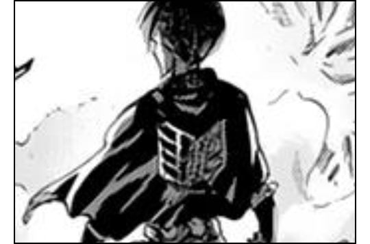 Momtaku — Levi's cape is not 