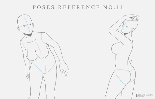 Male Anime Poses - Free Drawing References