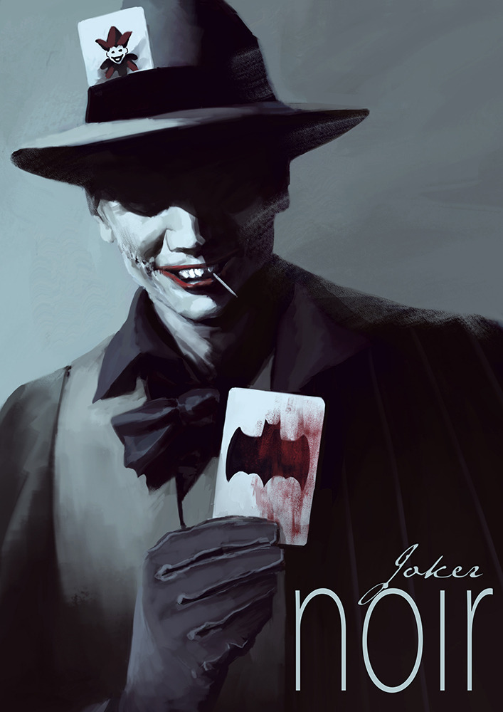 superheroes-or-whatever:  Batman Noir Henrik Sahlstrom 