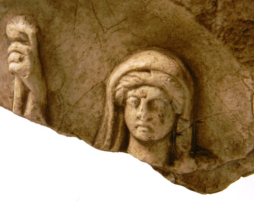 rodonnell-hixenbaugh:Roman Marble Relief of Zeus and HeraAn ancient Roman marble relief fragment of 