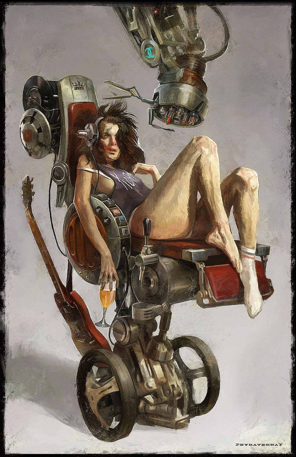 astromech-punk:High Maintenance by Cedric Peyravernay 