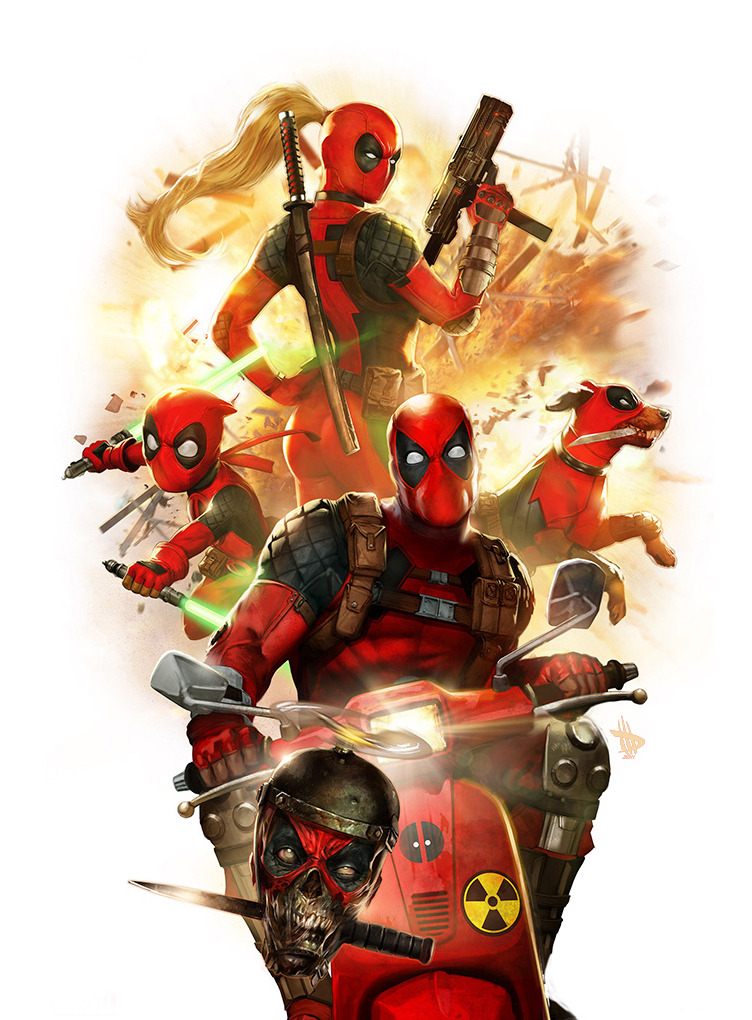 westcoastavengers:  Deadpool Corps | Dave Wilkins 