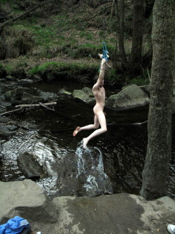 nudegaybeachdude: March 5, 2016   Hanging Nude Naked swing 