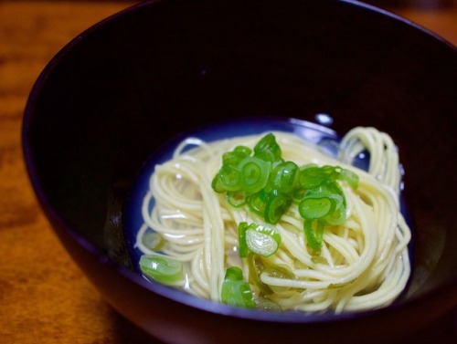 jasmine7031:hot pot（Oyster, Leek from Kujo, Ramen）Easy but very tasty