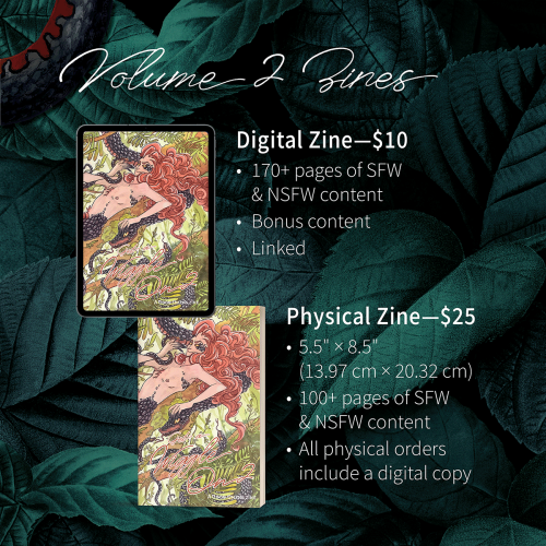 PREORDERS OPENPreorders are open for Get A Wiggle On 2, the second volume of our snake!Crowley-theme