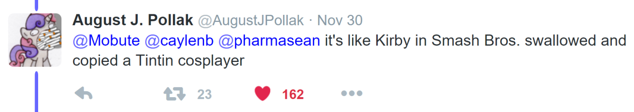 maxofs2d:  So there was this tweet about Milo Yiannopoulos doin’ the rounds: And