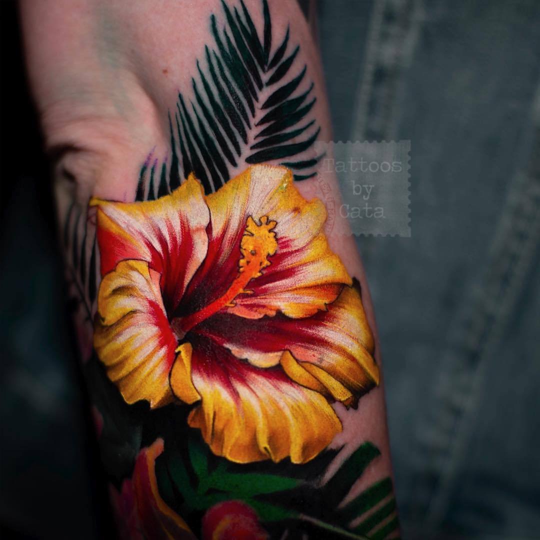 Top 19 Hawaiian Floral Tattoos To Check Before Getting One  Psycho Tats