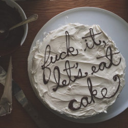 cake is always a good idea