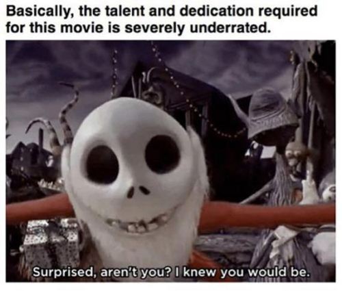 hands-like-allie:  221bitssmallerontheoutside:  yes-this-is-groot:   Fun Facts About The Nightmare Before Christmas Movie pt 1  Reasons why this is still one of the coolest films ever.  This film is the reason I’m a filmmaker and Tim burton is my favorite