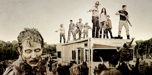 sassy-but-fab:  The Walking Dead Season 1-5 poster 